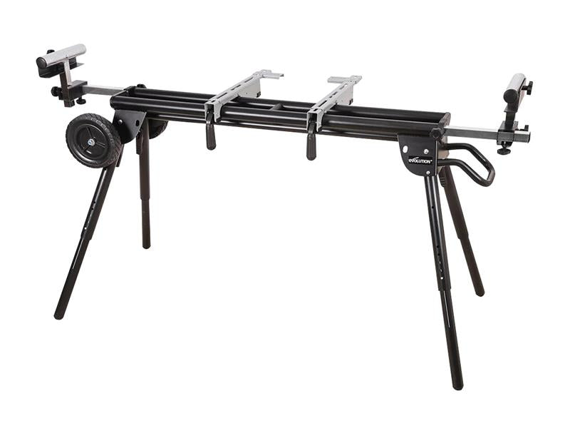 Evolution EVL0050005 XL Rolling Mitre Saw Stand with Universal Fittings