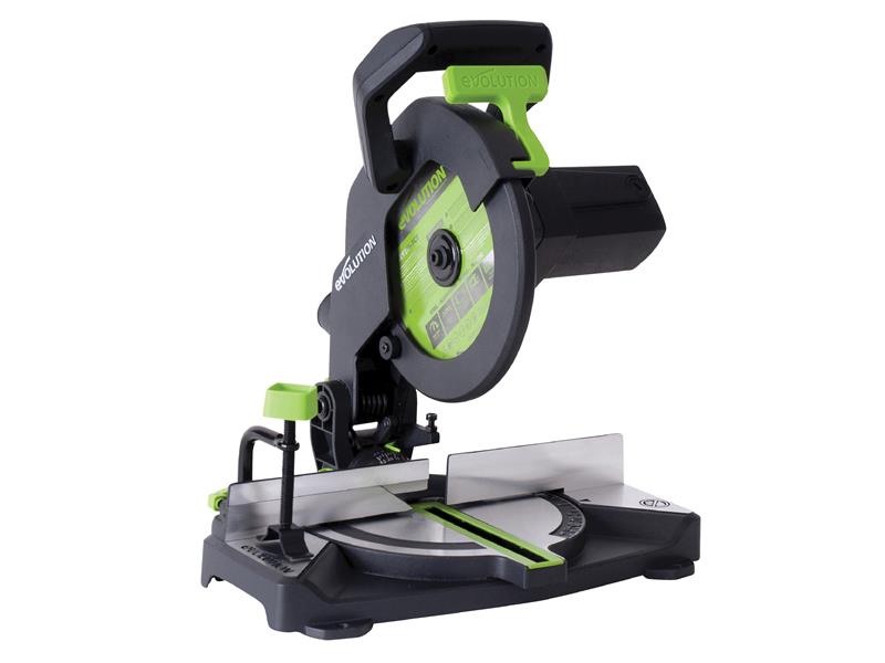 Evolution EVLFURY210CM F210CMS TCT Multi-Purpose Compound Mitre Saw 210mm 1200W 240V