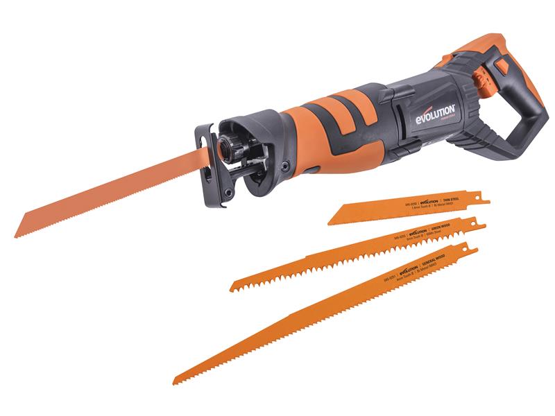 Evolution EVLR230RCP R230RCP Multi-Material Reciprocating Saw 850W 240V