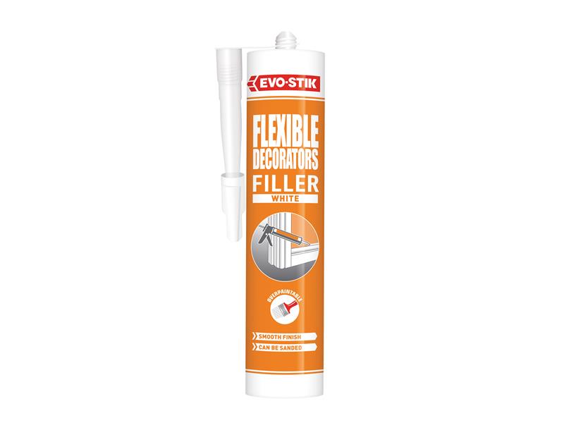 EVO-STIK EVODFFW Decorators Flexible Acrylic Filler White C20