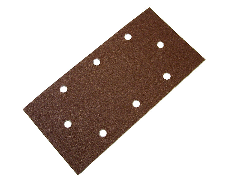 Faithfull FAIAOTSBD 1/3 Sanding Sheet B/D Perforated Assorted (Pack 5)