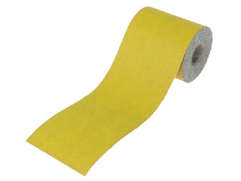 Faithfull FAIAR580Y 115mm Yellow Aluminium Oxide Paper Roll