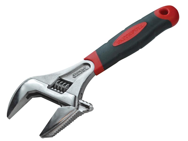 Faithfull FAIAS200W46 Wide Mouth Adjustable Spanner 200mm