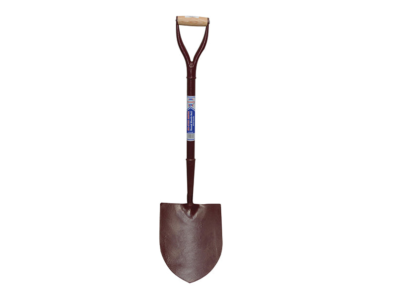 Faithfull FAIASSR All-Steel Shovel Round Mouth Size 2 MYD