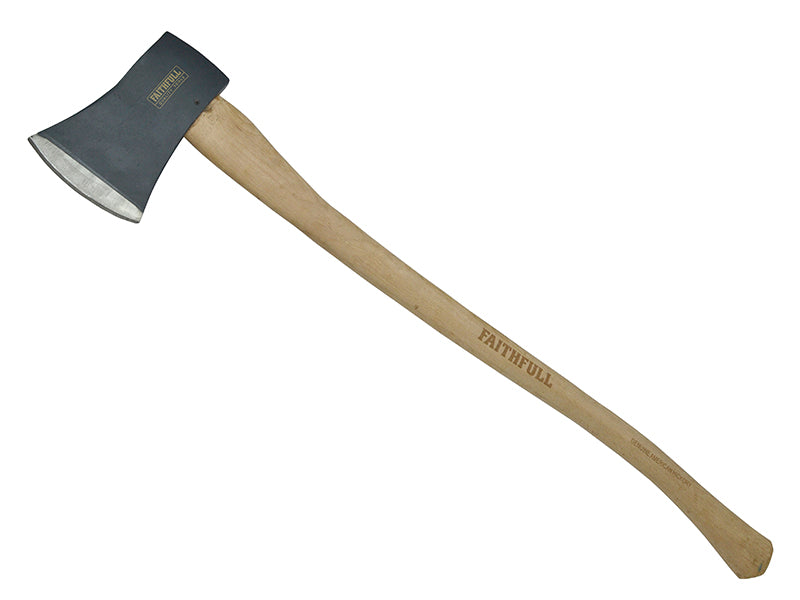 Faithfull FAIAXE412 Felling Axe Hickory Handle 2.0kg (4.1/2 lb)