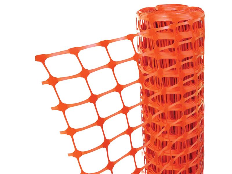 Faithfull FAIBARRIER Orange Barrier Fencing 1m x 50m