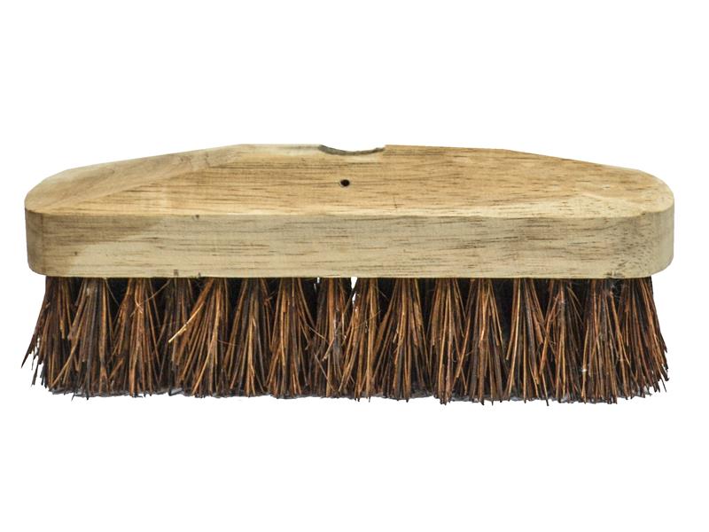 Faithfull FAIBRBASS9 Deck Scrub Stiff Broom Head 225mm (9in)