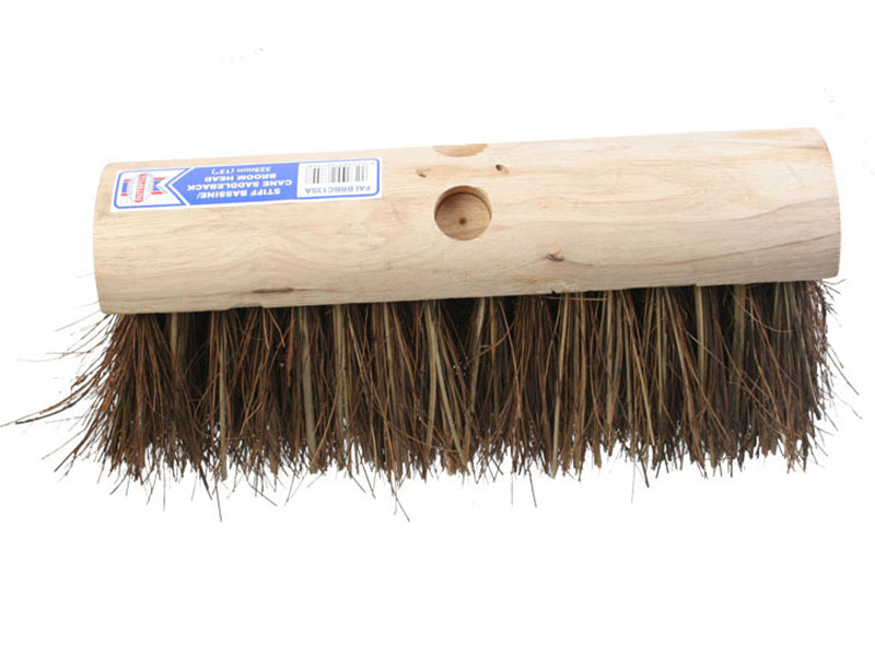 Faithfull FAIBRBC13SA Stiff Bassine / Cane Saddleback Broom Head 325mm (13in)