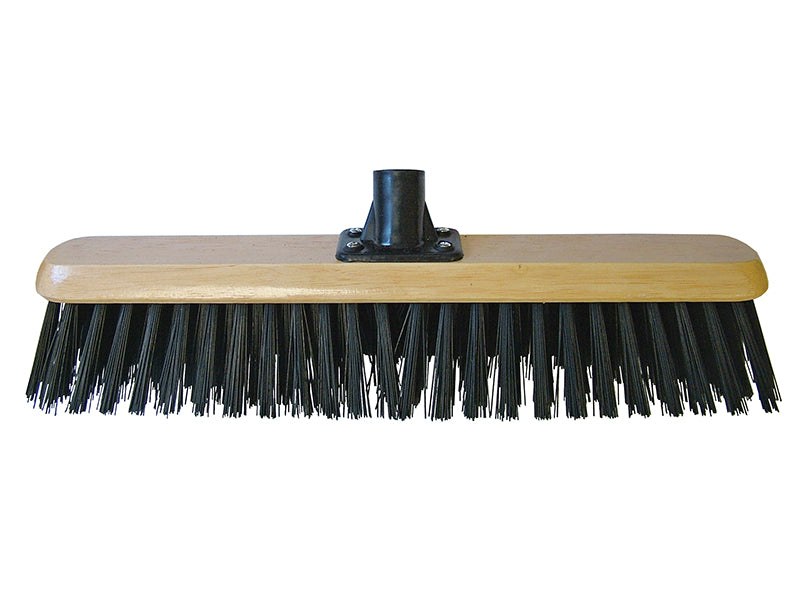 Faithfull FAIBRPVC18R PVC Platform Broom Head 450mm (18in) Threaded Socket