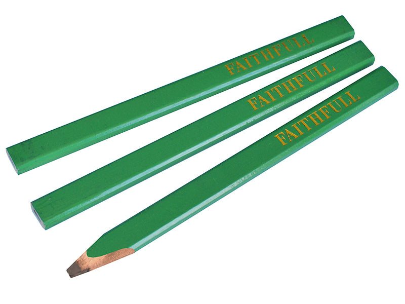 Faithfull FAICPG Carpenter's Pencils