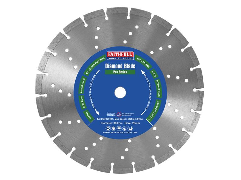 Faithfull FAIDB115PRO Professional Diamond Blade