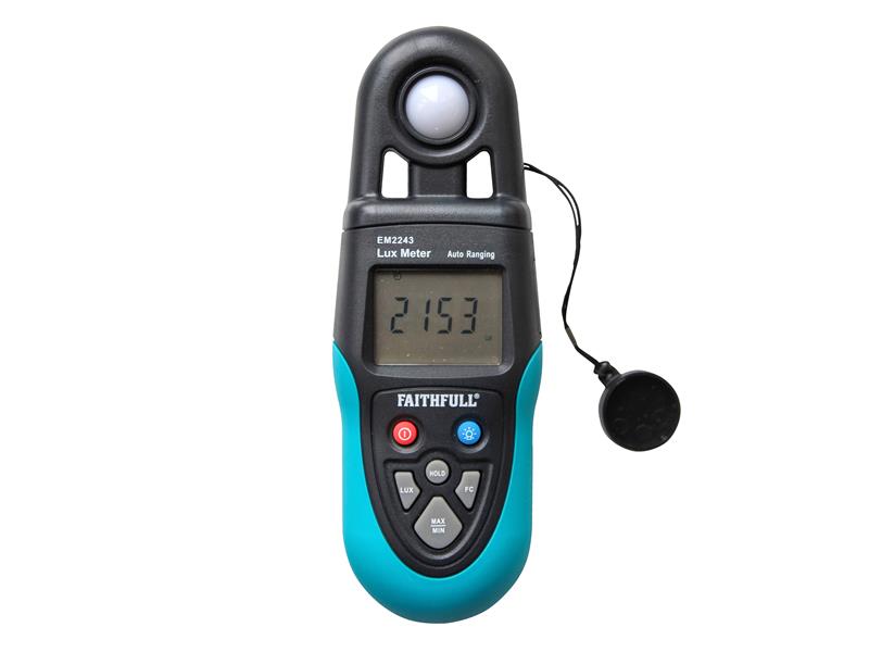Faithfull FAIDETLIGHT Digital Lux / Light Meter