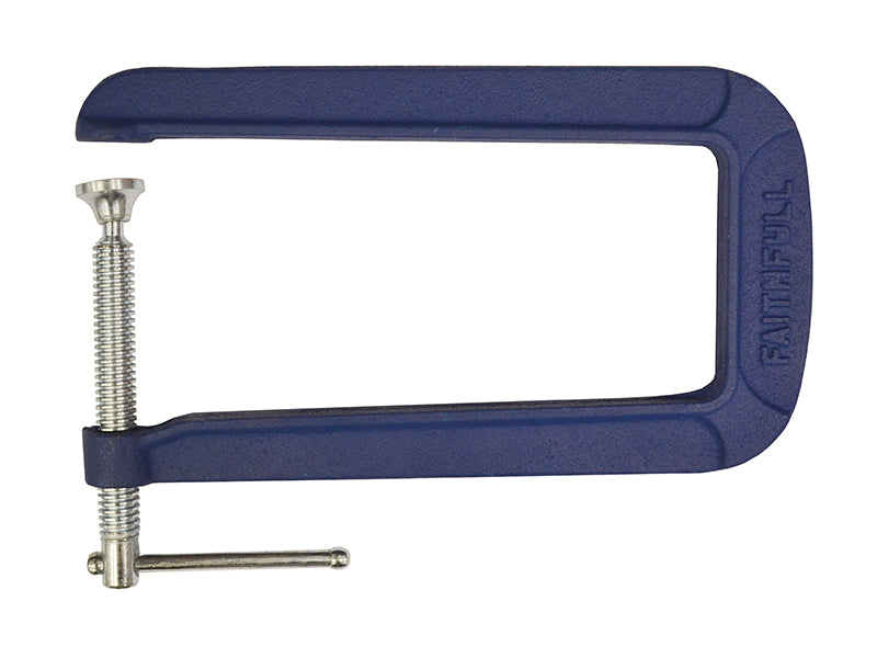 Faithfull FAIG8DT Deep Throat G-Clamp 85mm (3.1/4in)