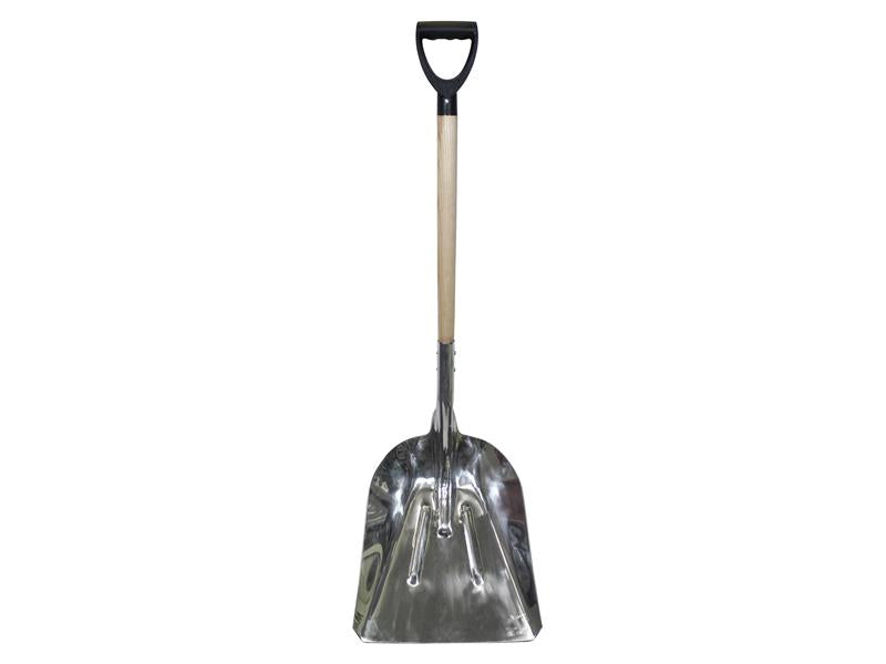 Faithfull FAIGRAIN Aluminium Grain Shovel Wood Handle
