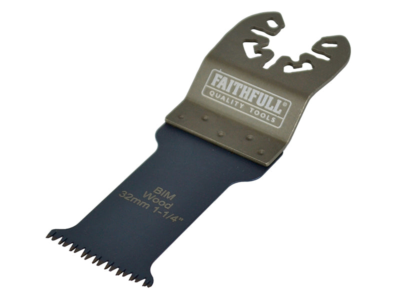 Faithfull FAIMFHW32P Premium Arc Cut Hardwood Bi-Metal Blade