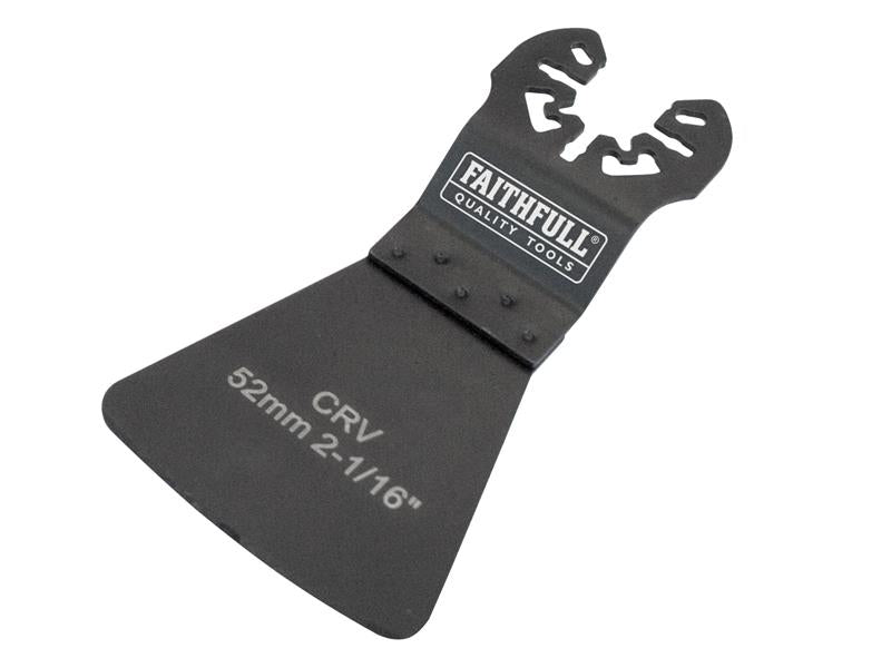 Faithfull FAIMFSCR52 Multi-Functional Tool Flexible CrV Scraper 52mm
