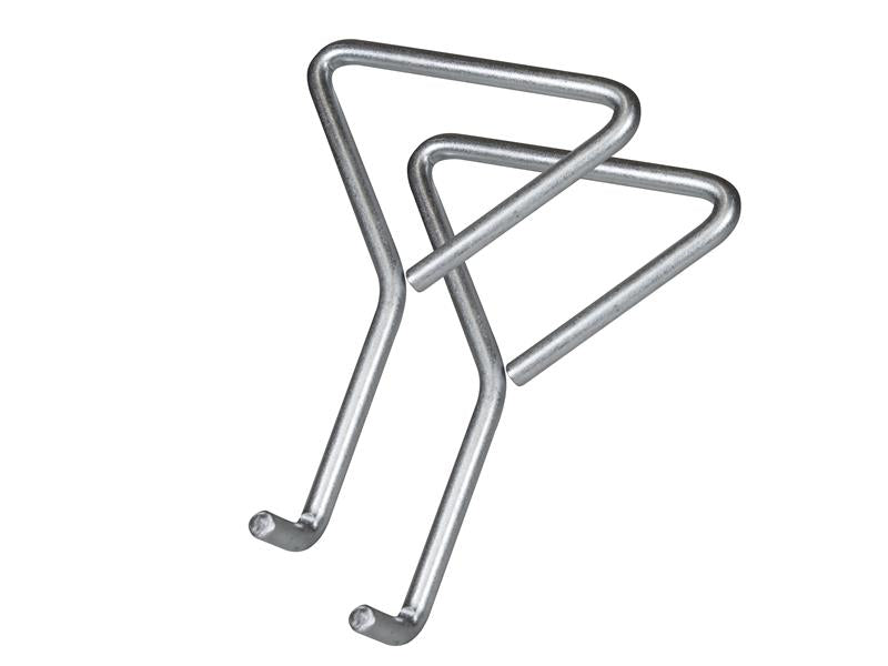 Faithfull FAIMHK200B Manhole Keys, Bent 200mm (8in) (Pack 2)