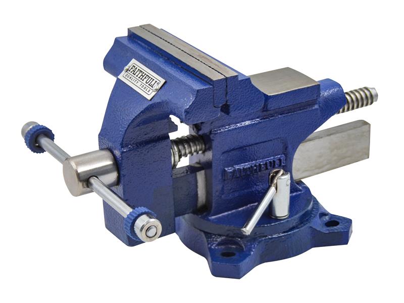Faithfull FAIMV100SGLD Light-Duty Mechanics Vice 100mm (4in)