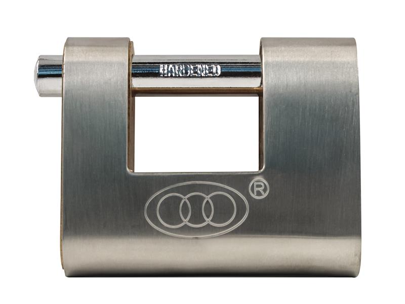 Faithfull FAIPLB60SHUT Shutter Padlock Brass