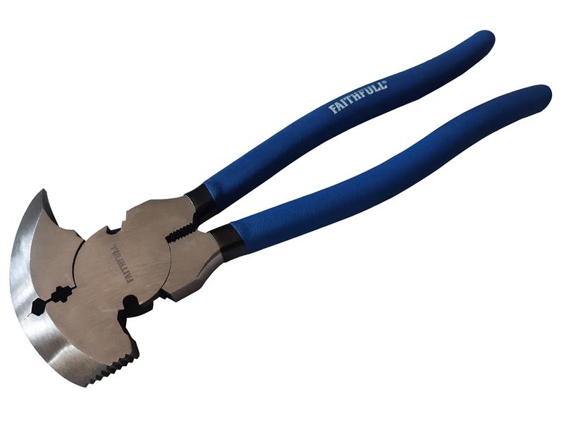 Faithfull FAIPLF10N Soft Grip Fencing Pliers 250mm (10in)