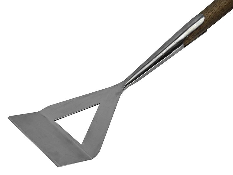 Faithfull FAIPRESDHSS Prestige Stainless Steel Dutch Hoe Ash Handle