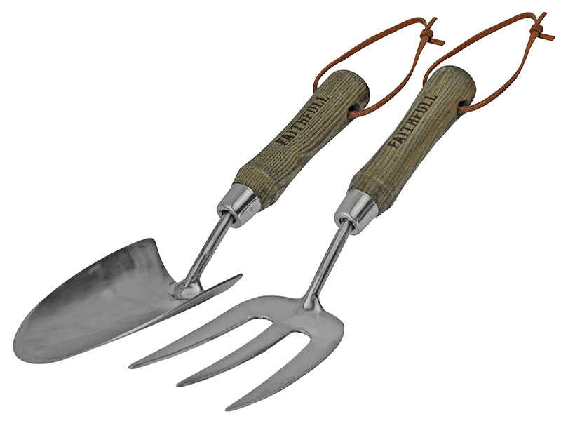 Faithfull FAIPRESHTSET Prestige Stainless Steel Hand Tool Set 2 Piece Display Box