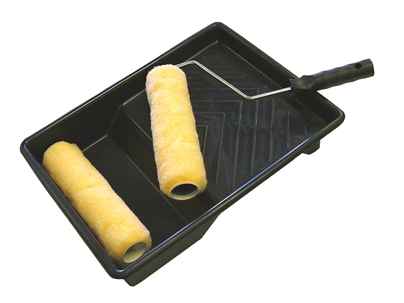 Faithfull FAIRKIT Roller Kit Tray Frame & 2 Refills 230mm (9in)