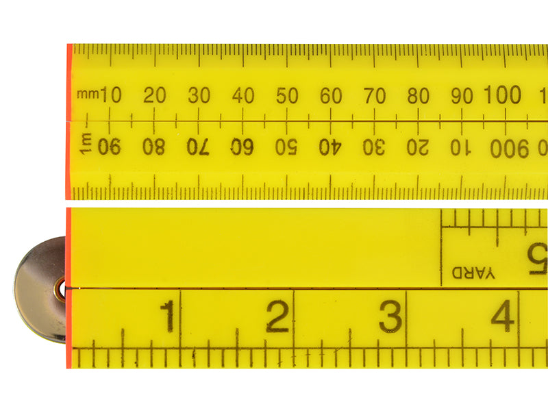 Faithfull FAIRULEFOLD Folding Rule - ABS Plastic