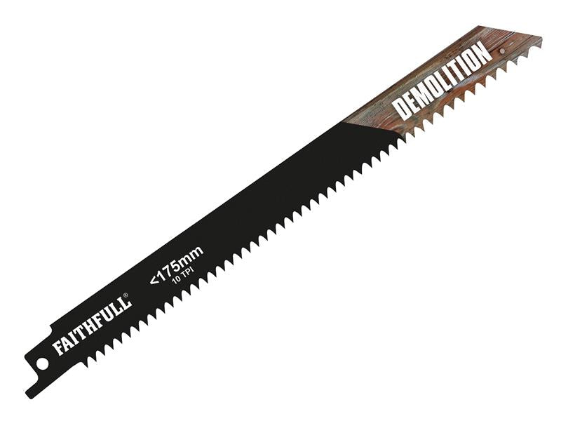 Faithfull FAISBS922HF Bi-Metal Demolition Sabre Saw Blades