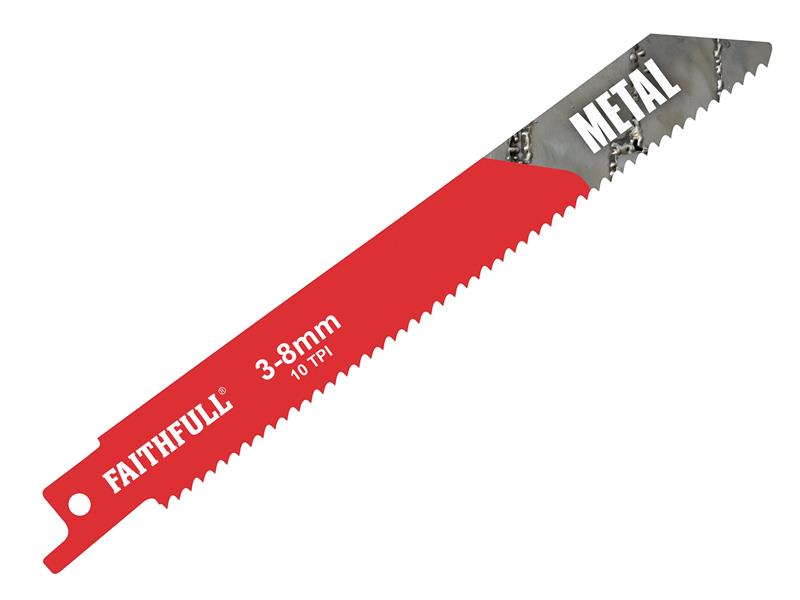 Faithfull FAISBS918H HSS Metal Cutting Sabre Saw Blades