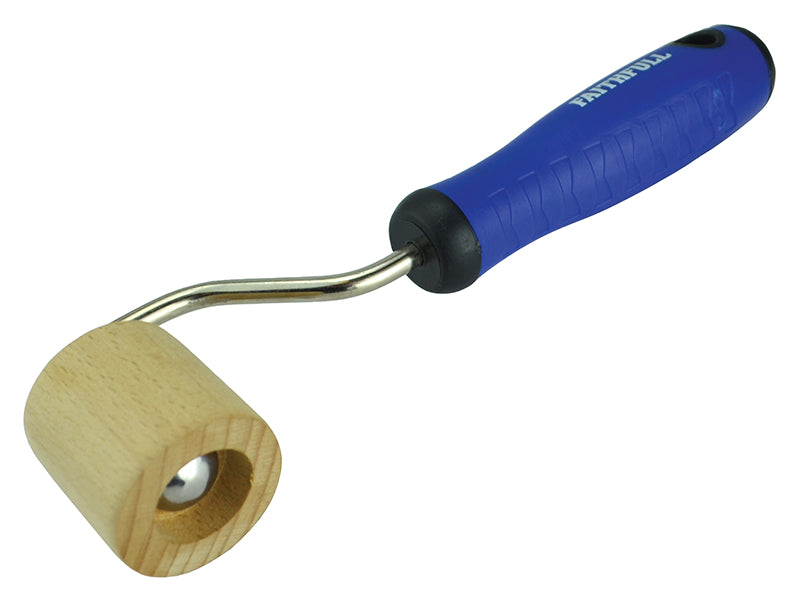 Faithfull FAISGSRWN Soft Grip Seam Roller - Wooden