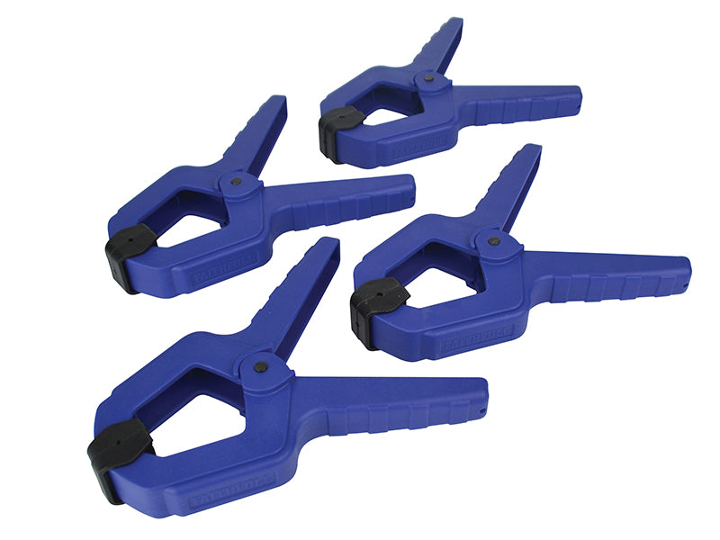 Faithfull FAISPCL2 Spring Clamps (Pack 4)