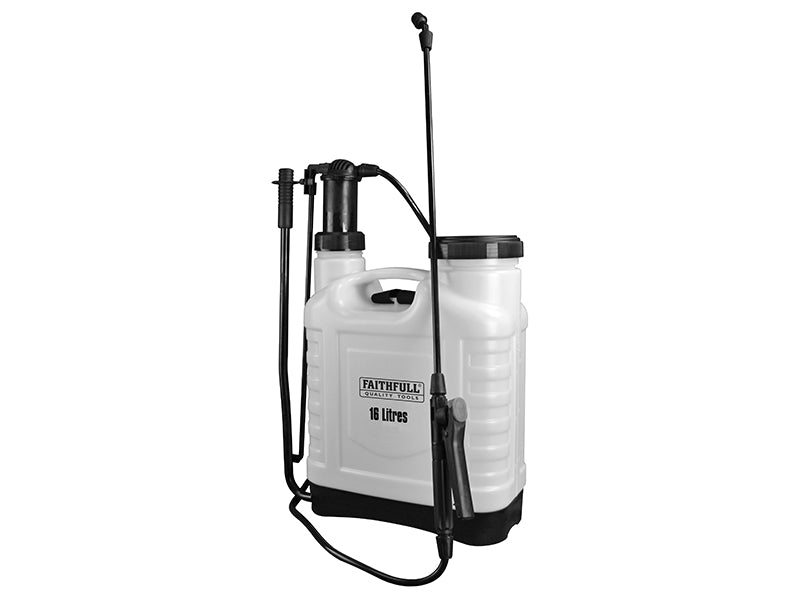 Faithfull FAISPRAY16 Knapsack Pressure Sprayer 16 litre