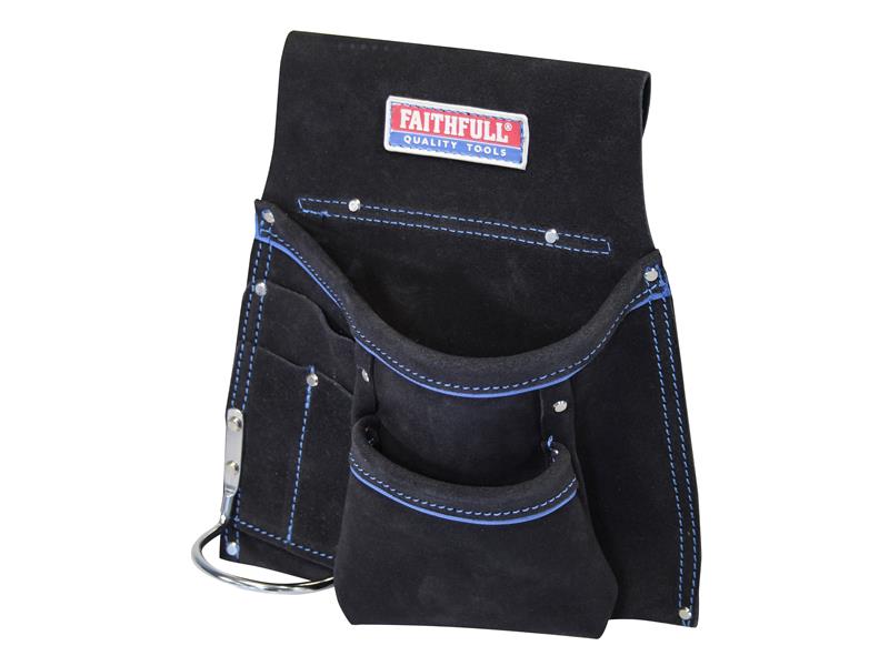 Faithfull FAISTNP2B Single Tool & Nail Pouch