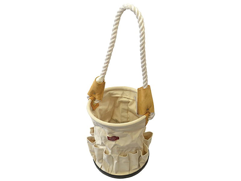 Faithfull FAITBBUCKET Canvas Tool Bucket with Rope Handle