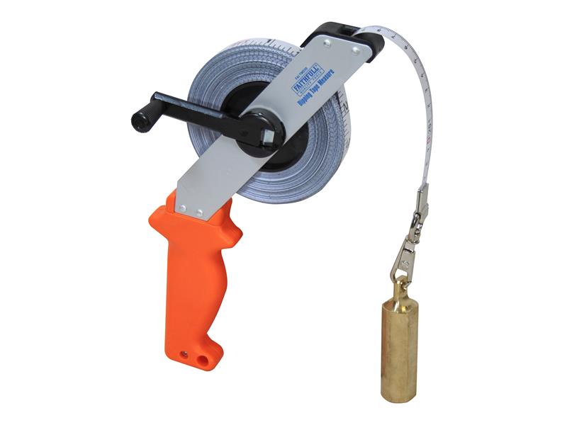 Faithfull FAITMD30 Dipping Tape Measure with Weight 30m/100ft