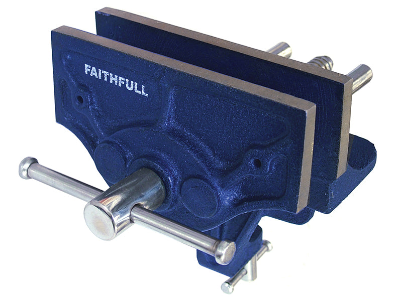 Faithfull FAIV34 Woodcraft Vice 150mm (6in) - Clamp Mount