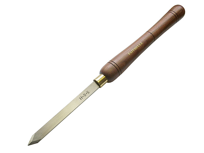 Faithfull FAIWCTDPS15 HSS Turning Chisel 15mm Diamond Point Scraper