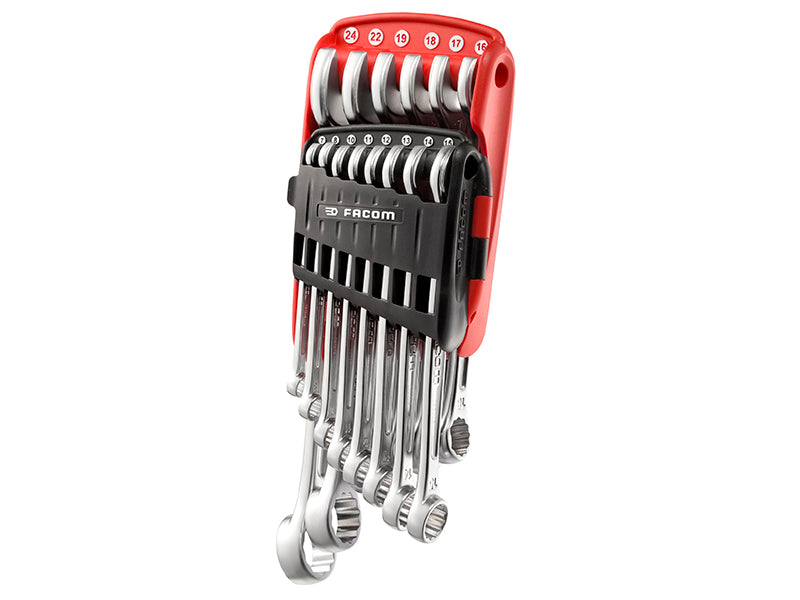 Facom FCM440JP14 440.JP14P Combination Spanner Set, 14 Piece