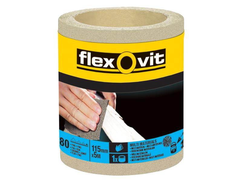 Flexovit FLV26413 General-Purpose Sanding Roll