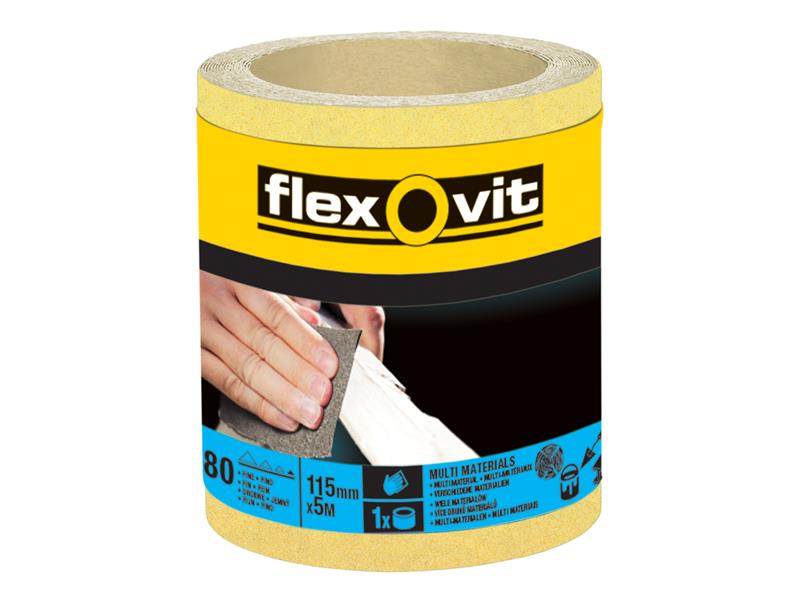 Flexovit FLV26420 High-Performance Sanding Roll