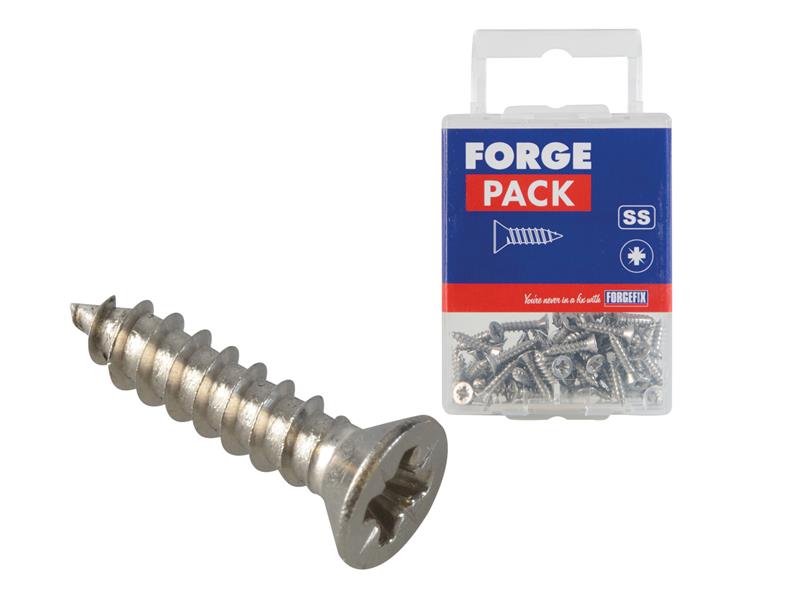Self-Tapping Screws, Pozi, CSK, A2 Stainless Steel