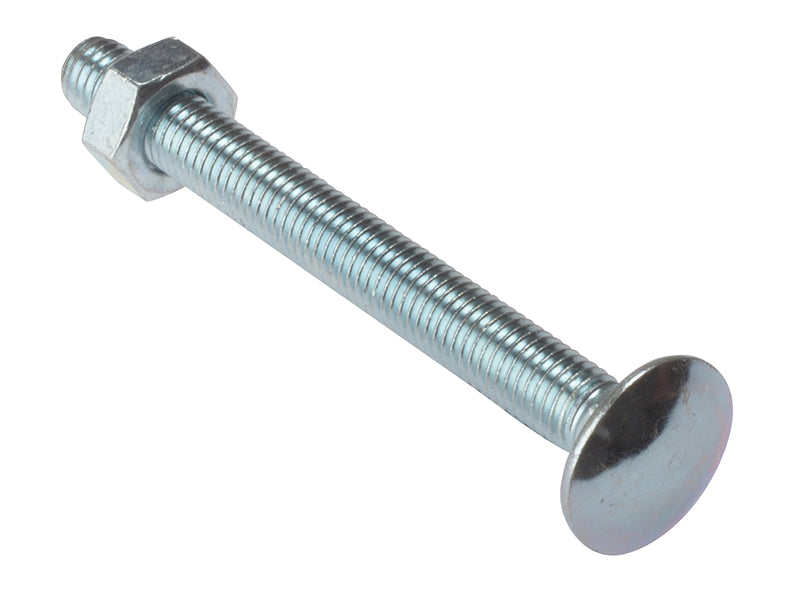 ForgeFix FORCB640M Carriage Bolts, ZP
