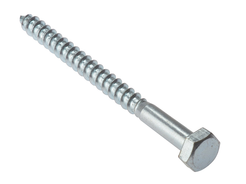 ForgeFix FORCS630M Coach Screws, Hex Head, ZP