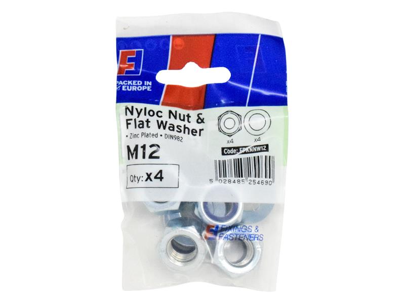 Nyloc Nut & Washer, ForgePack