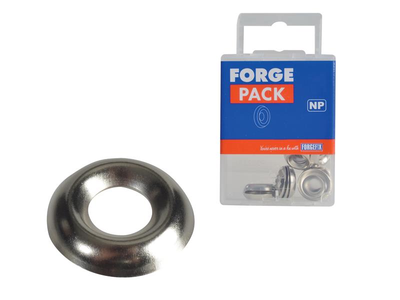 Screw Cup Washers, Nickel Plated