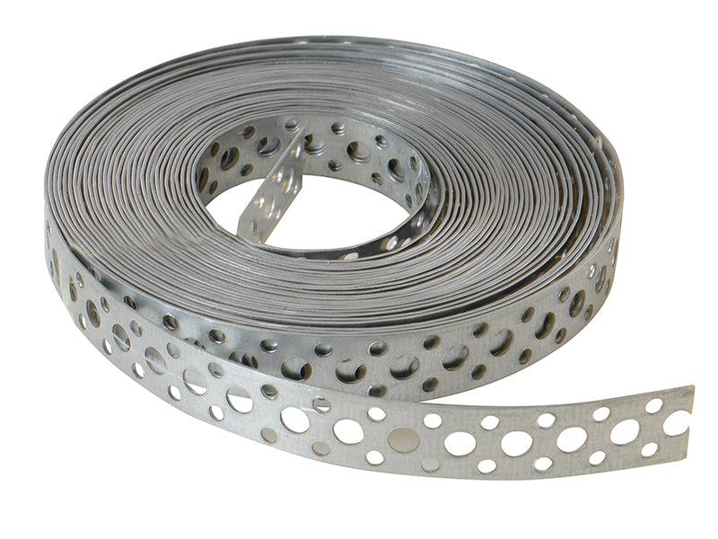 ForgeFix FORGB20 Builder's Galvanised Fixing Band 20mm x 1.0 x 10m Box 1