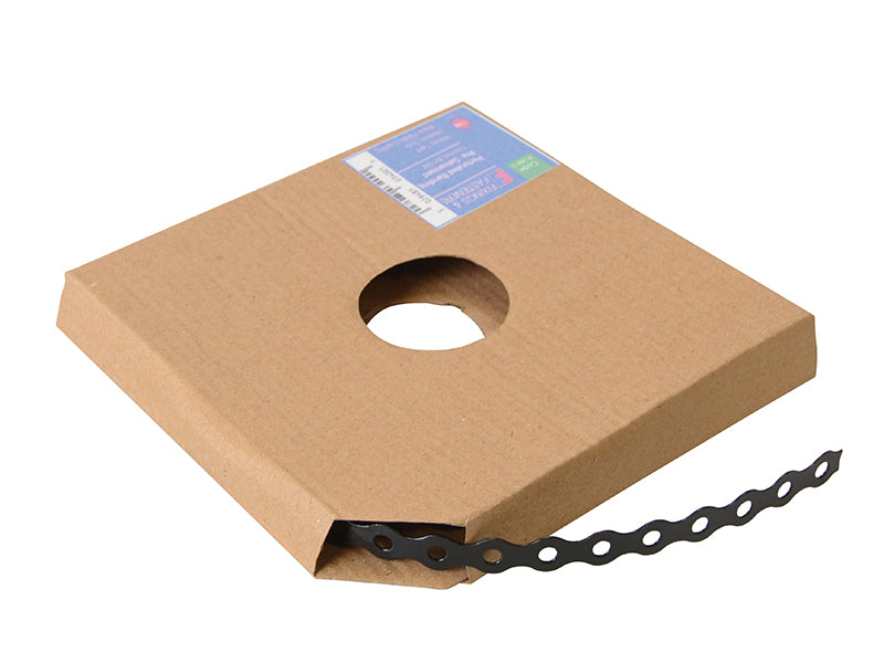 ForgeFix FORPCBW12 Plastic Coated, Pre-Galvanised Fixing Band