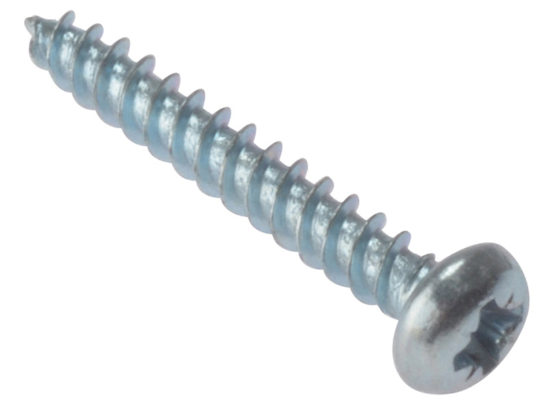 ForgeFix FORRH586ZP General Purpose Screws, Pozi, RH, ZP