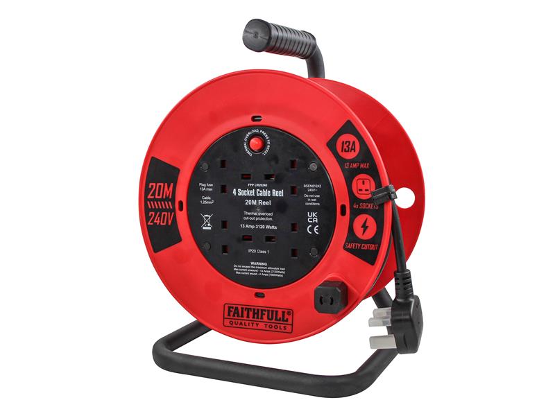 Open Cable Reel 240V 13A